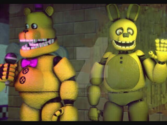 Springbonnie e Fredbear