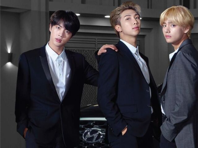 Jin, RM e V