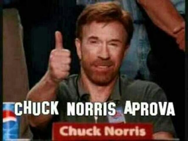 Selo de Qualidade Chuck Norris!