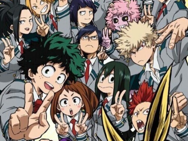 Quais são os nomes dos personagens de Boku no Hero Academia?