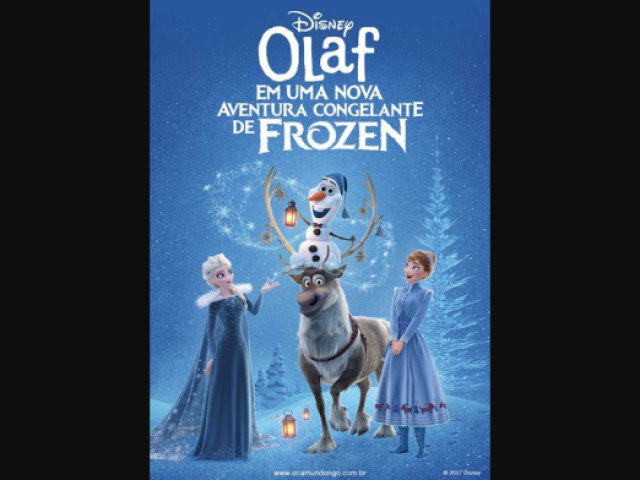 Olaf em Uma Nova Aventura Congelante de Frozen