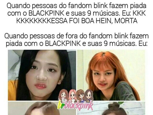 (Desculpe estar cortado, mas por baixo está a Jennie e a Rosé, me desculpe.)