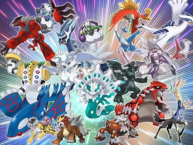 Acerte o Pokémon lendário
