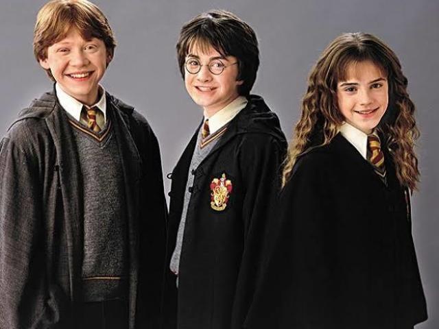 Harry Potter, Rony Weasley e Hermione Granger