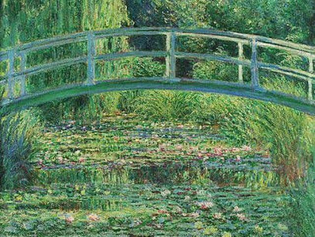 The Water-Lily Pond - Claude Monet