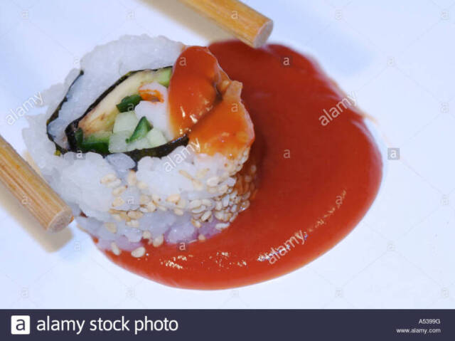 Sushi e ketchup