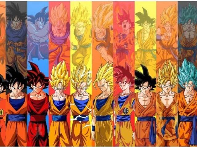 Você conhece todas as formas/transformações de Dragon Ball?