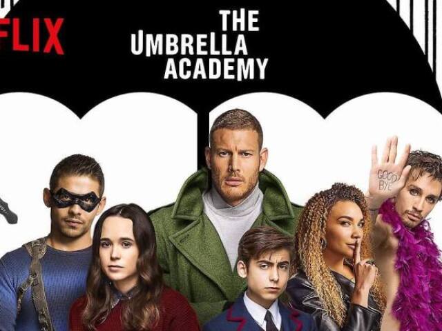 The umbrella academy.(maravilhoso)