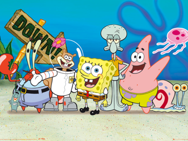 Quem você seria em bob esponja?