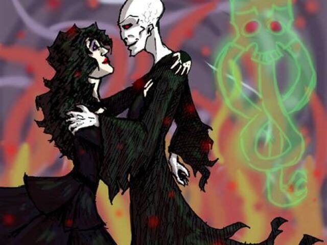 Voldemort e Bellatrix