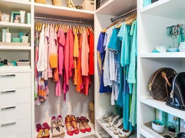 ☕Monte seu closet colorido☕