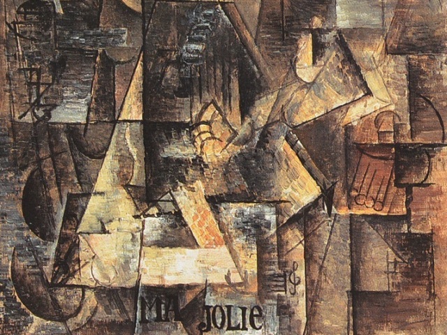 Ma Jolie (1912), de Pablo Picasso.