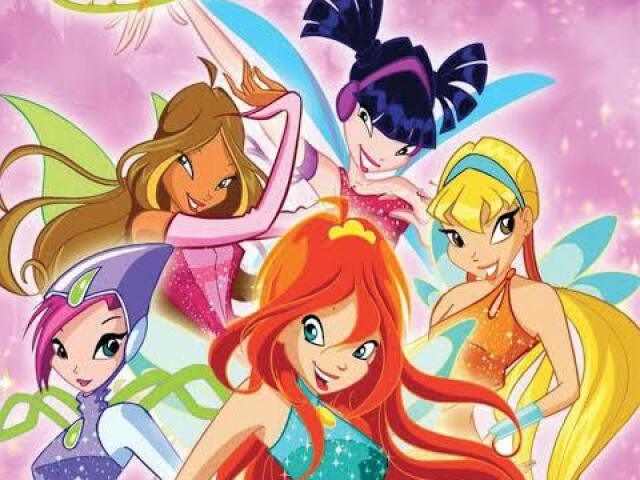 “Winx Club” com certeza! É a minha infância!