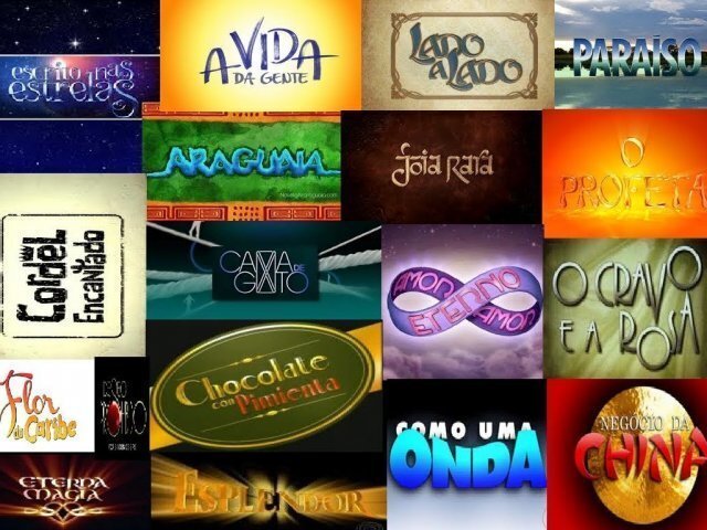 Consegue acertar o nome dessas novelas?