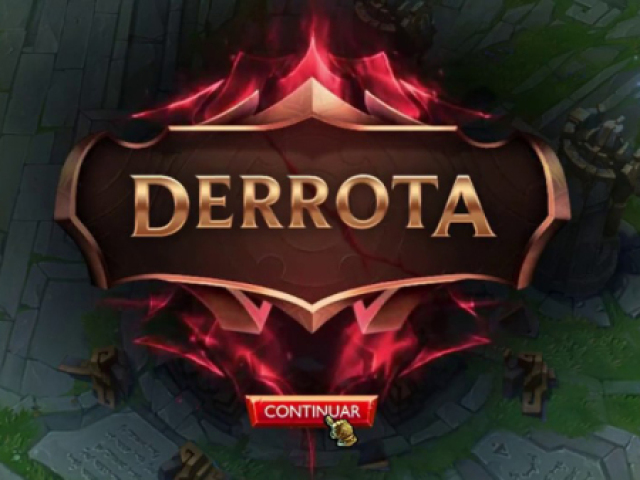 Você falhou