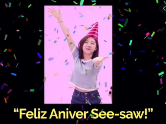 Feliz Aniver See-Saw!!