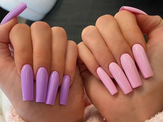 ROXO E LILÁS