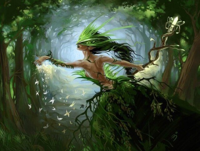 Fada da natureza