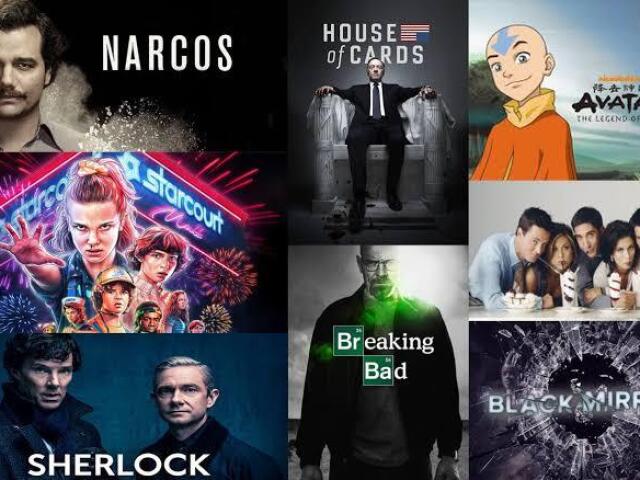 Adivinha o nome de algumas dessas séries