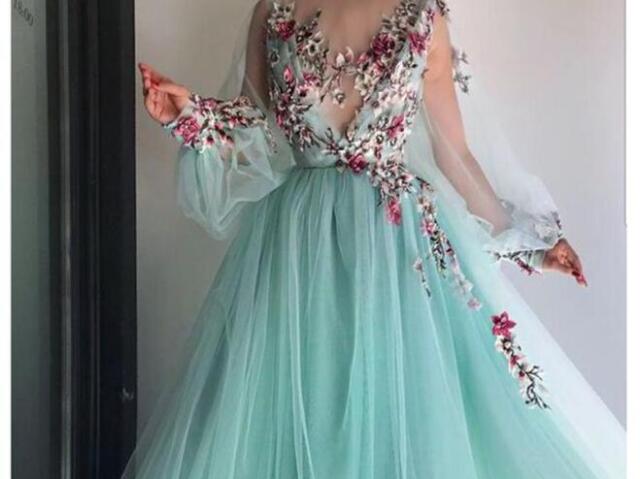 vestido verde