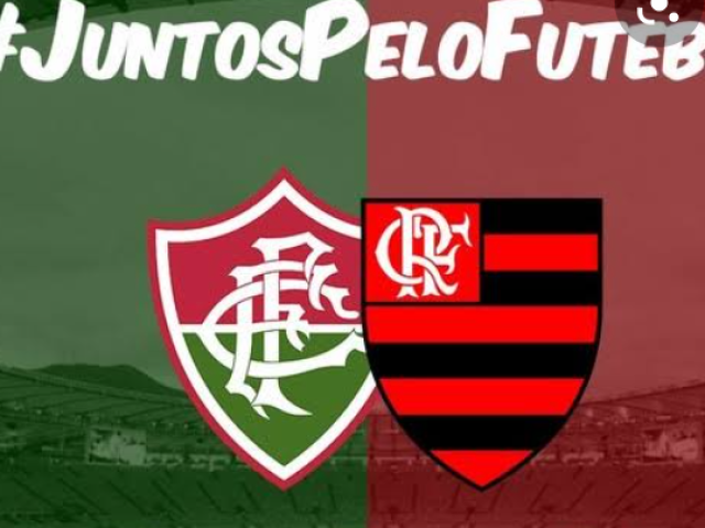 Fla Flu. Flamengo e Fluminense.