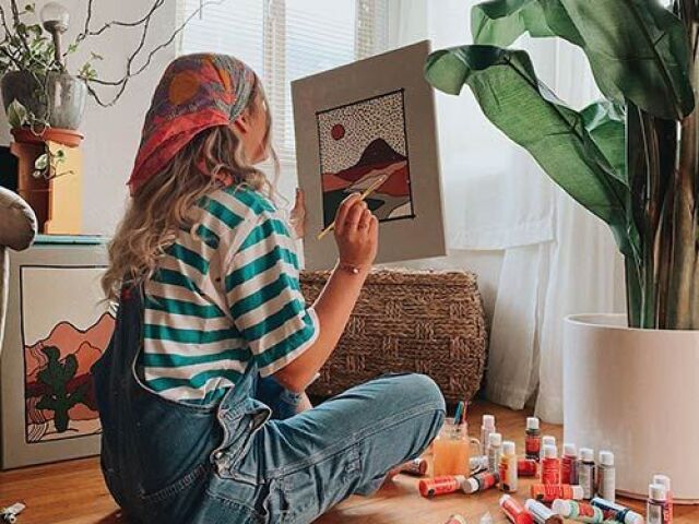 Arty girl