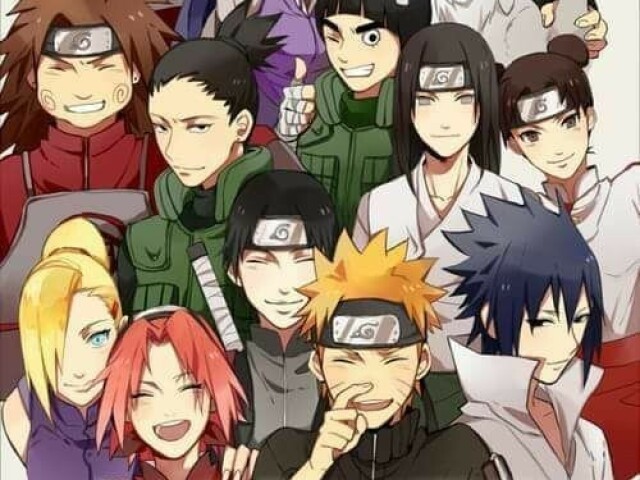Acerte os personagens de Naruto (hard)