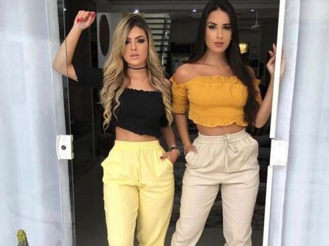 Olha elas que look