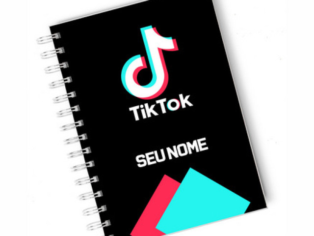 caderno tiktok