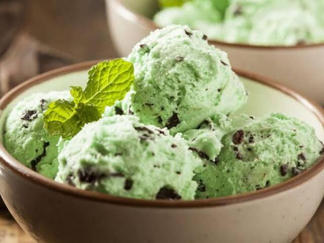 Menta com chocolate