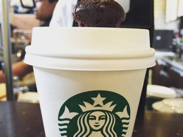 Um café do nosso friend Starbucks