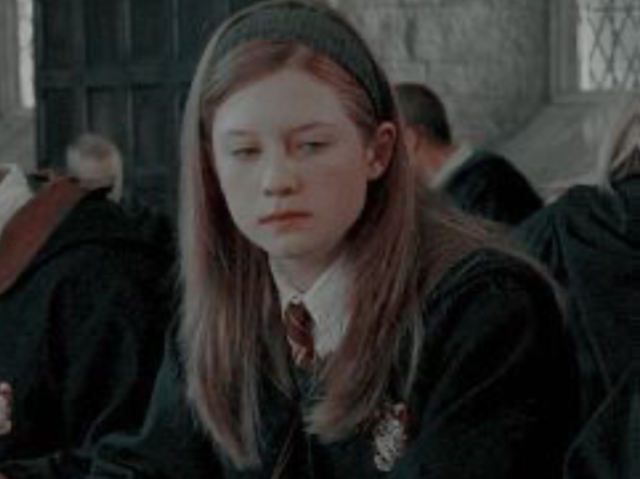 Gina Weasley. 👩🏻🦰📜