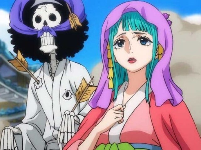 Zoro Carregando Hiyori E Certoficado Se Ela ta bem Rsrsrs Muito Fofo Protegendo Ela