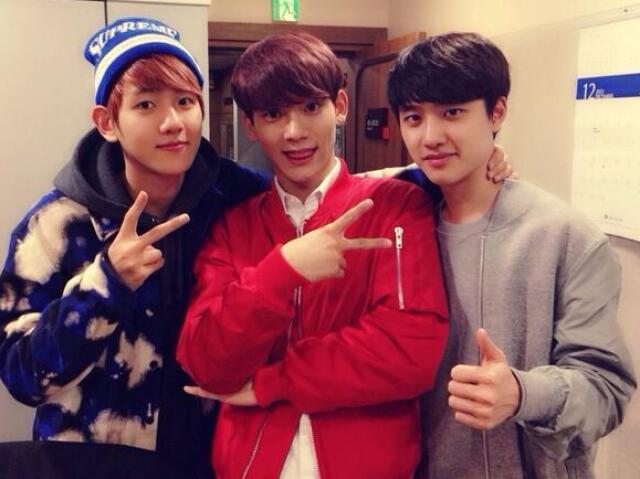 D.O, Baekhyun e Chen