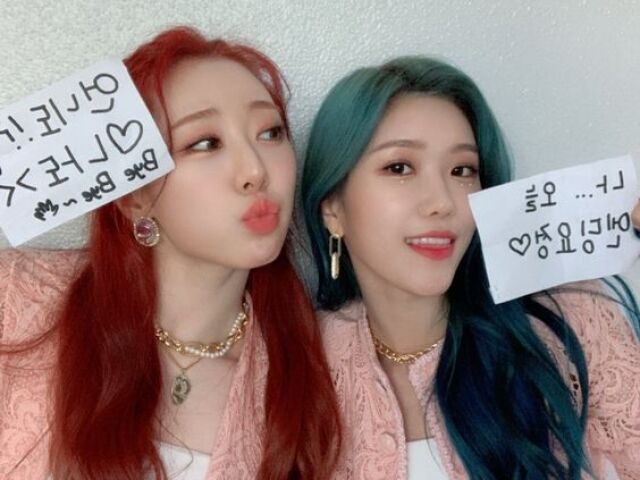 Yeonjung e Dawon- WJSN