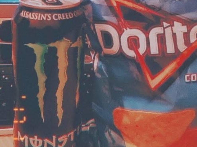 Doritos com monster 🤳🏼