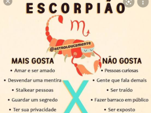 Escorpião ♏