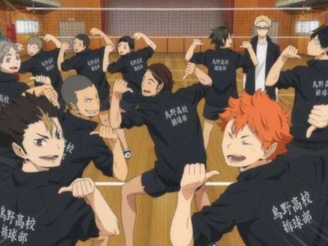 Monte uma playlist e descubra seu time em Haikyuu