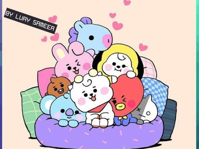 Os BT21 dos integrntes
