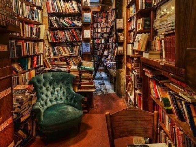 ou em uma biblioteca???