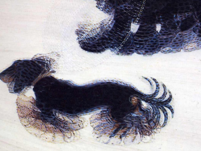 Dinamismo de um cão na coleira (1912), de Giacomo Balla