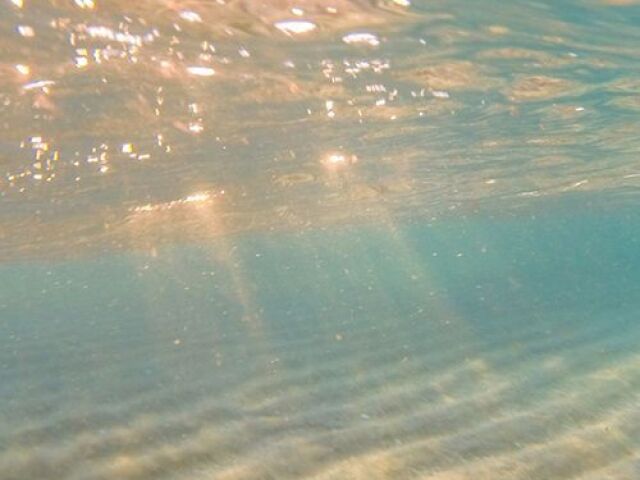 No oceano