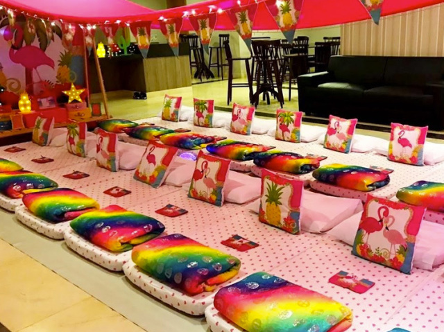 Festa do pijama colorida!