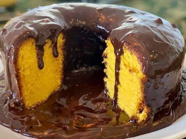 Bolo de cenoura