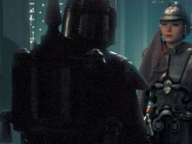 Em Coruscant após matar Zam Wesell