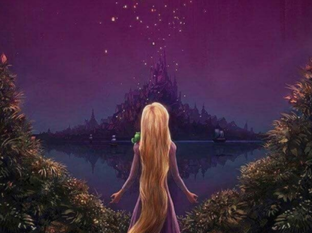 Parabéns você é a Rapunzel