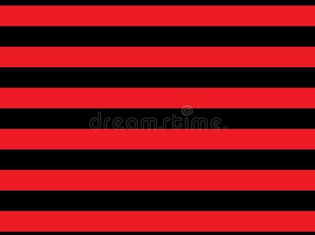 Vermelho com preto