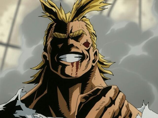 All Might ganhou o Nomu