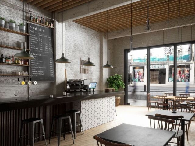 Cafeteria moderna