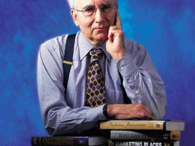 Philip Kotler - economista, consultor, professor e guru